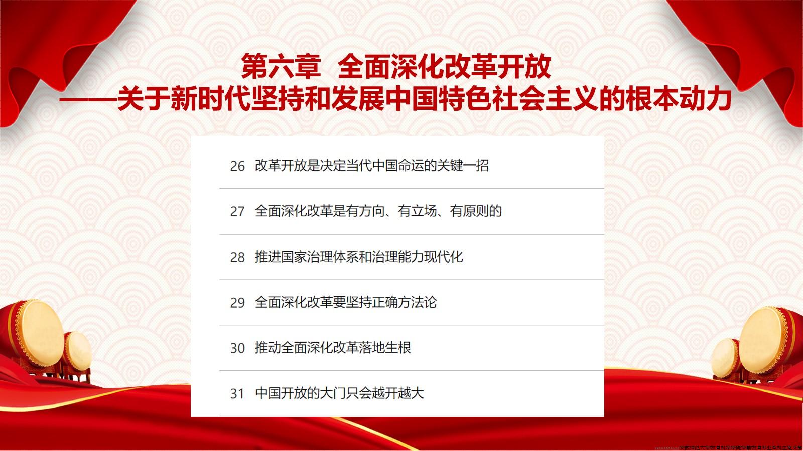 《习近平新时代中国特色社会主义思想学习纲要（2023版）》第23-31篇