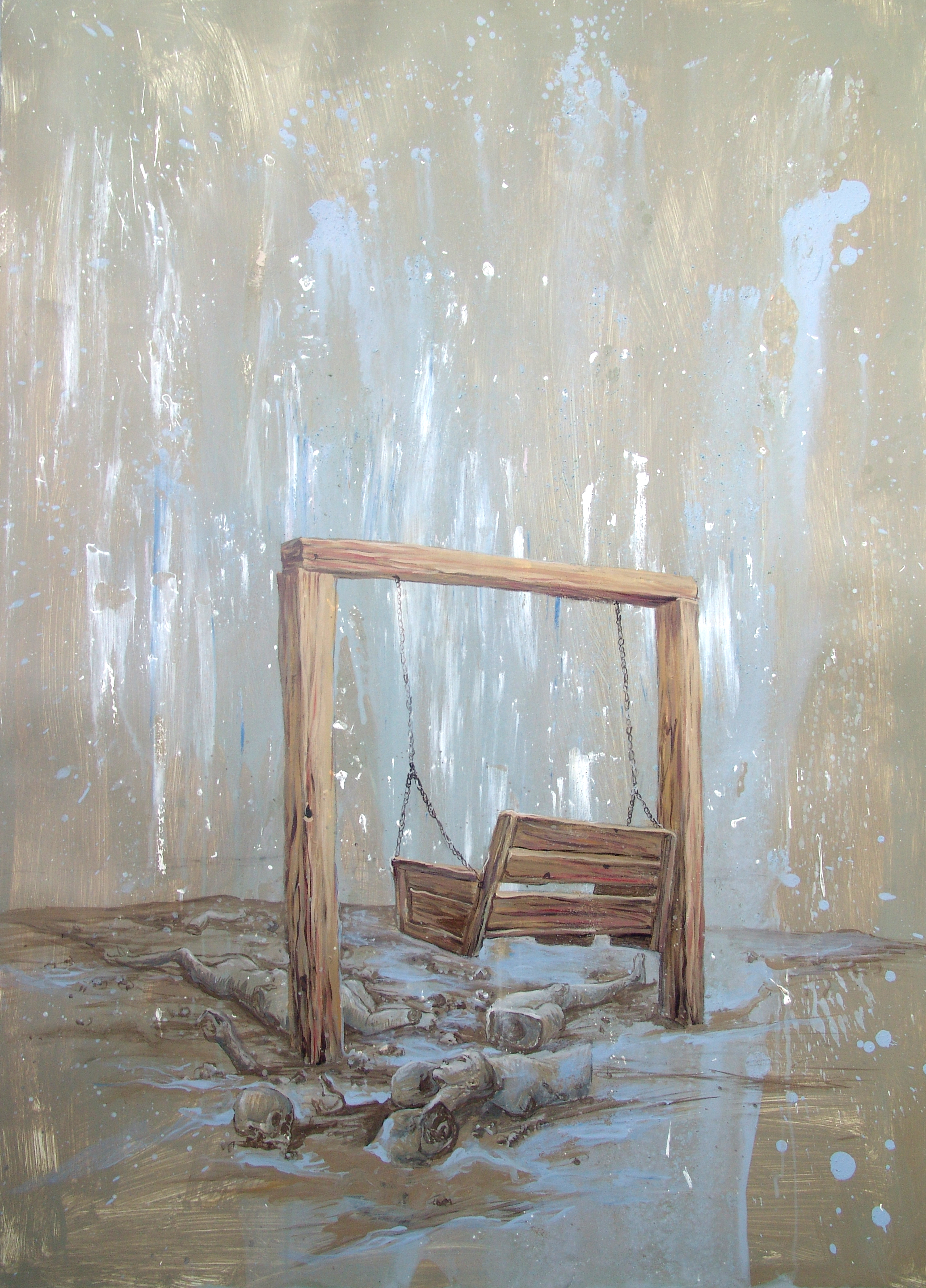 (图2) 冯大康，《抗疫启示录之二：生命不能承受之轻》，90×120CM，纸面丙烯，2020年.jpg