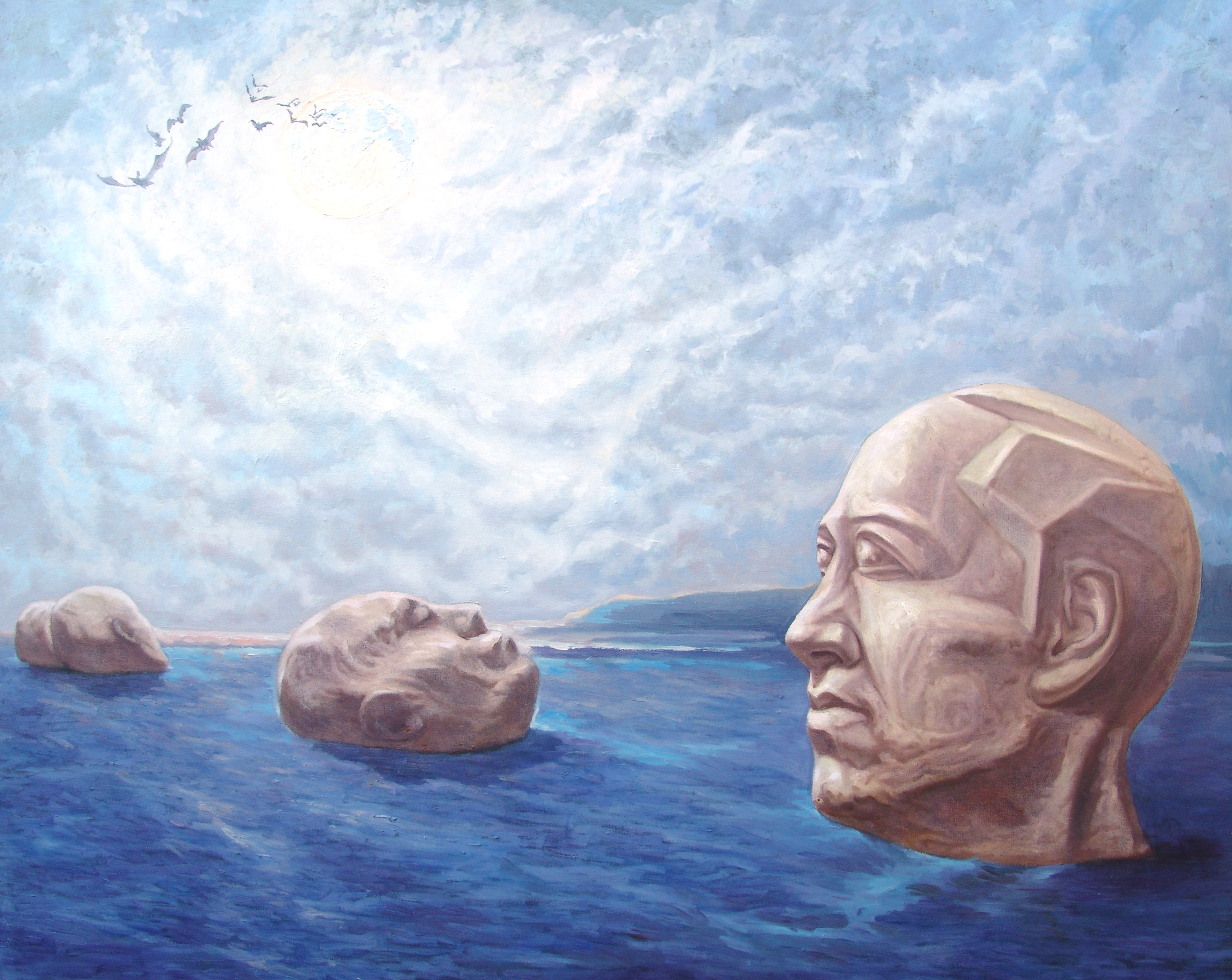 (图5) 冯大康，《抗疫启示录之五：守望》，130×150CM，布面油画，2020年.jpg