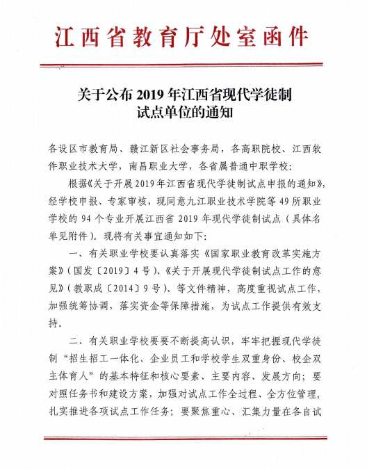 2020年国际商务专业获省级现代学徒制试点单位1.png