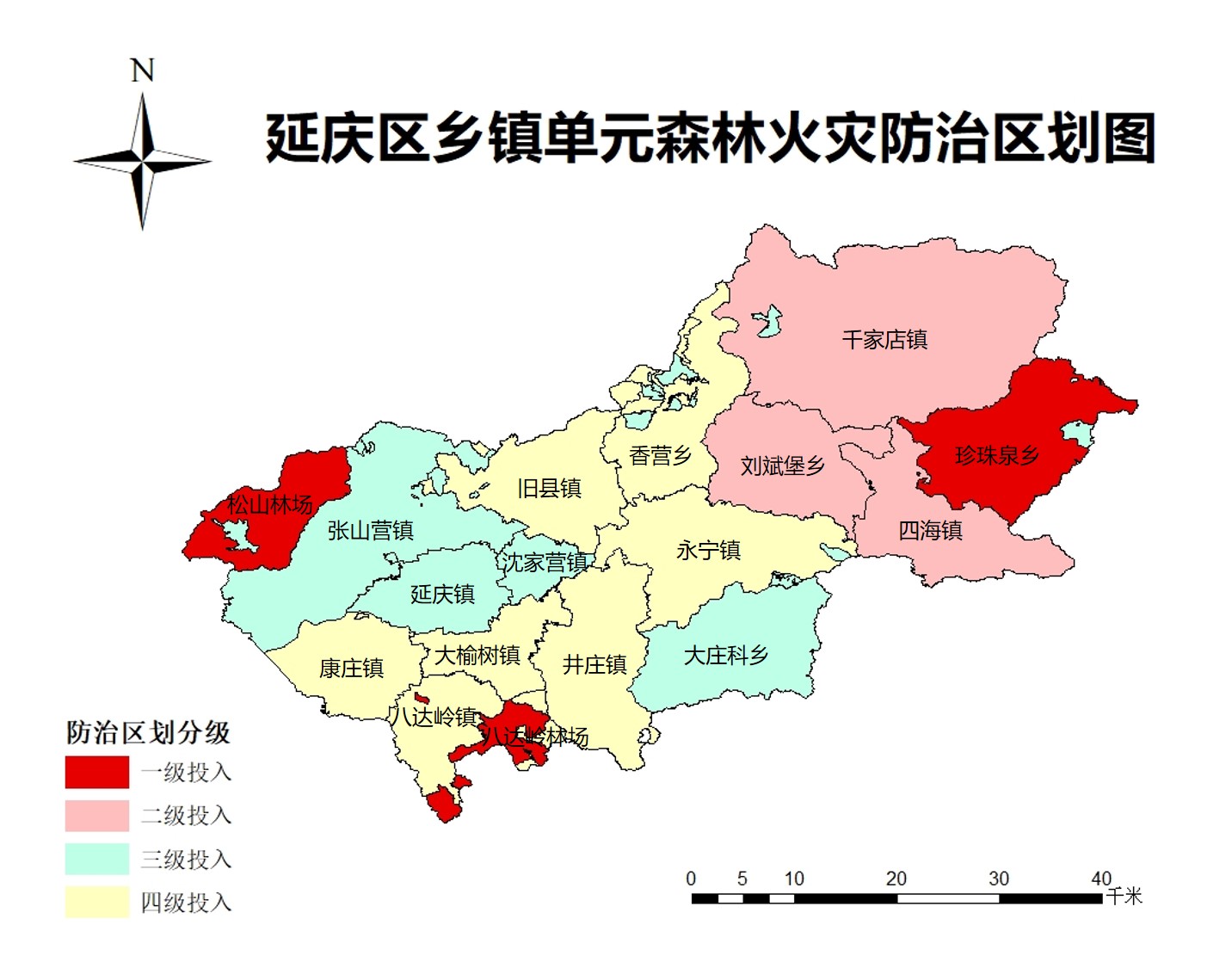 延庆区域地图图片
