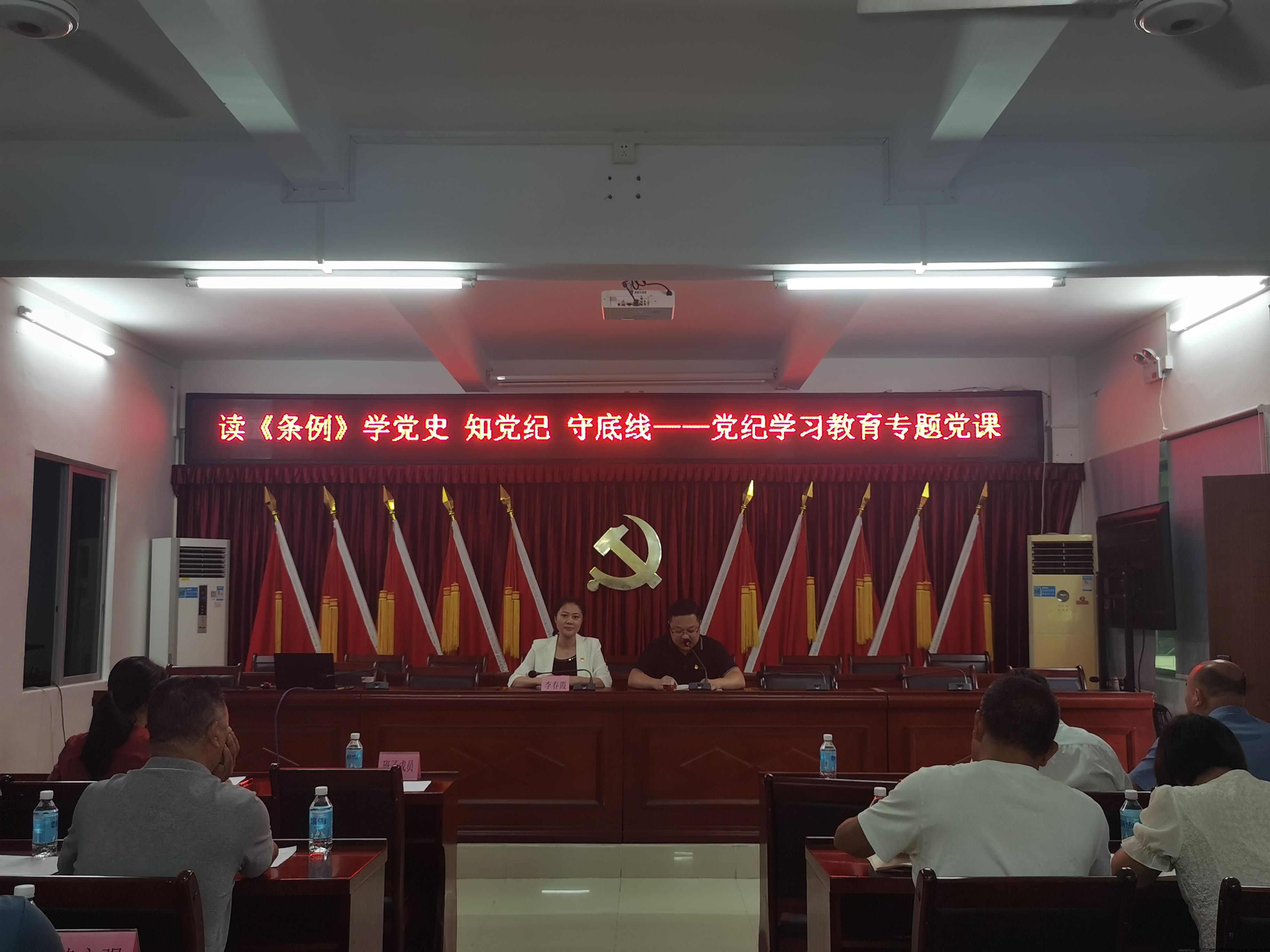 2支部书记李春霞上党课.jpg